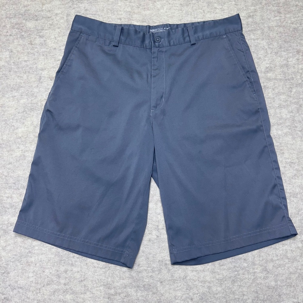 Nike Golf Tour Performance Dri-FIT Golf‎ Shorts Mens 32W Gray Casual Active